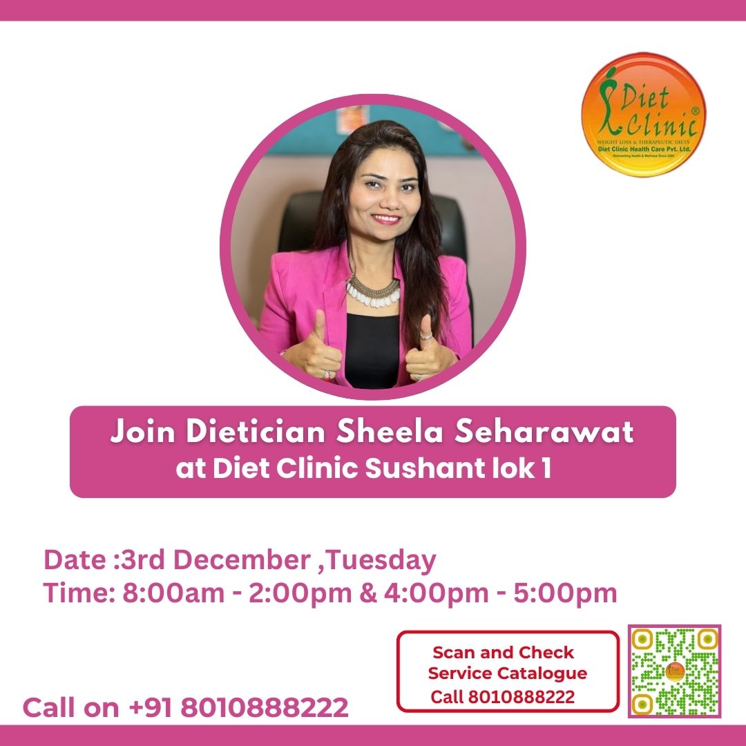  Join Dietician Sheela Seharawat